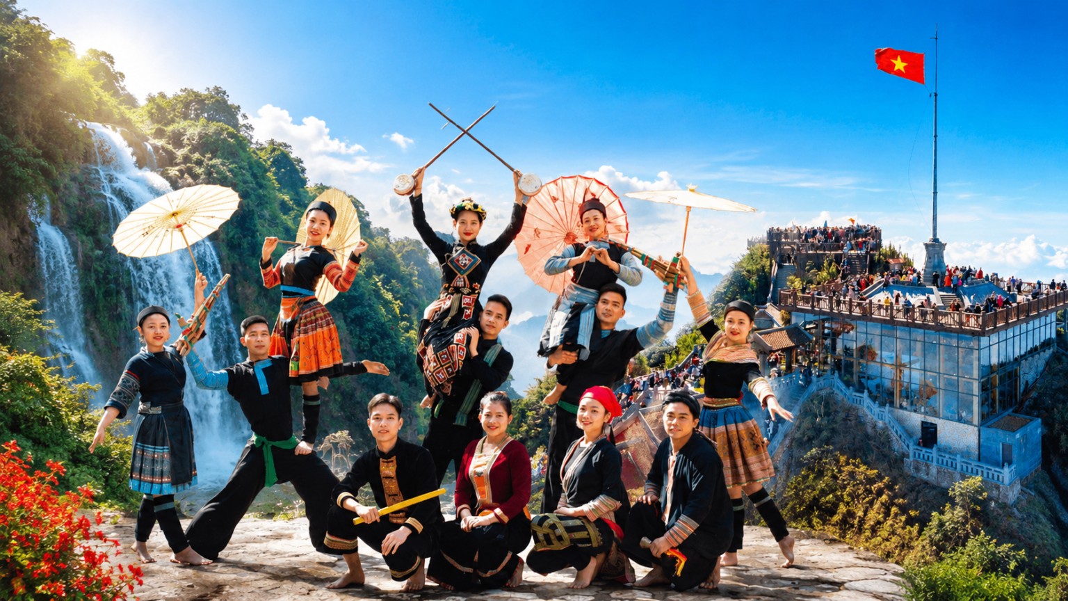 Cat Cat Village and Fansipan Cable Car Tour Sapa