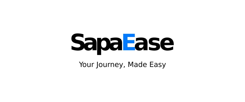 Official SapaEase logo. Book trekking tours, Fansipan hiking, village tours, and private tours in Sapa with experienced local guides.